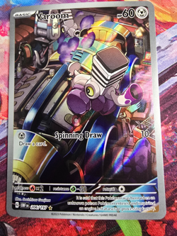 Varoom 206 /197 Obsidian Flames Illustration Rare NM Pokemon Card EN - Image 1