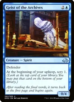 X 1 Geist of the Archives NM-M Eldritch Moon 062 MTG Magic The Gathering - Image 1