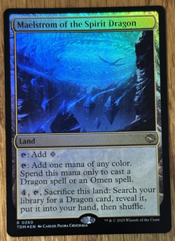 MTG Tarkir Dragonstorm, Maelstrom of the Spirit Dragon - Foil - Image 1