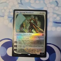 MTG: The Eternal Wanderer (Phyrexia: All Will Be One)(Rare)(Pre-Release)(Foil) - Image 1