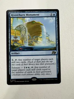 Riverchurn Monument - Regular Rare #57 NM/MINT Aetherdrift MTG - Image 1