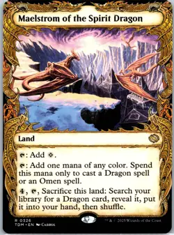 Maelstrom of the Spirit Dragon (Showcase) R Tarkir: Dragonstorm 326 NM - Image 1