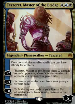Buy-A-Box Promos #275 Tezzeret, Master of the Bridge - Image 1