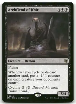 Archfiend of Ifnir #86 MTG Aetherdrift NM X1 - Image 1