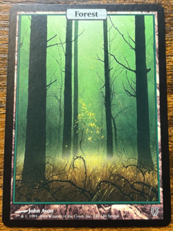 Magic the Gathering MTG- Forest- NM/LP- 140/140- Unhinged - Image 3