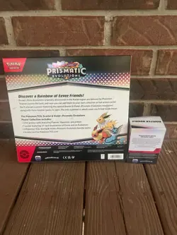 BRAND NEW-Pokemon TCG Prismatic Evolutions Poster Collection & Booster Bundle - Image 2