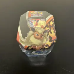 Pokemon TCG: Trading Card Game: Eevee Evolutions Tin New Factory Sealed 4 Packs - Image 1