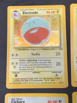 Vintage Holo Rare Pokemon Cards WOTC 1999 Base Set, Fossil, Jungle - MP/HP Ditto - Image 2