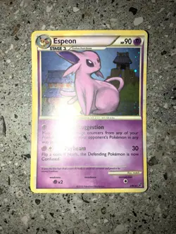 Pokemon TCG Cards Espeon 2/90 HGSS Undaunted Holo Rare NM - Image 3