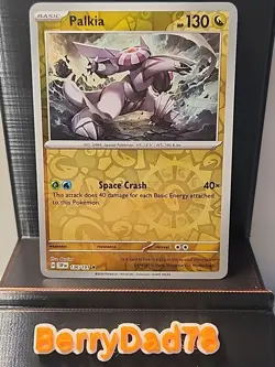 Palkia 136/191 Sv08: Surging Sparks Reverse Holo Pokemon TCG NM - Image 1