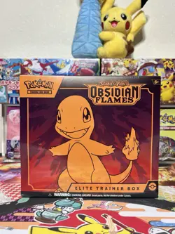 Pokemon Obsidian Flames Elite Trainer Box - with small tear 820650853913 - Image 1