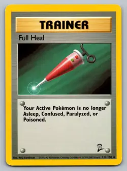 Pokemon TCG Base Set 2 Full Heal #111 - Image 1