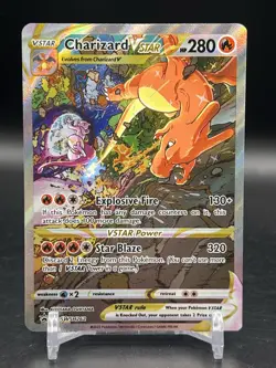 Pokemon TCG Charizard VStar SWSH262 Black Star Promo English NM - Image 1