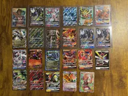 Pokemon Mostly Sun and Moon full arts/Rare singles Lot Of 23 (mixed sets) - Image 1