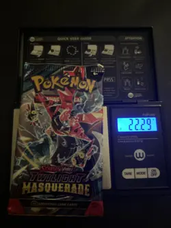 (VERY HEAVY) 22.29g Pokemon TCG Twilight Masquerade Booster Pack (SEALED)✅ - Image 1