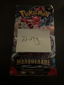 (VERY HEAVY) 22.29g Pokemon TCG Twilight Masquerade Booster Pack (SEALED)✅ - Image 4