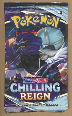 Pokemon Sword & Shield Chilling Reign Booster Pack Factory Sealed NEW - Image 1