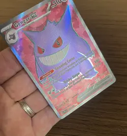 Pokemon TCG Gengar Ex 193/162 Temporal Forces Full Art IR Holo NM - Image 3