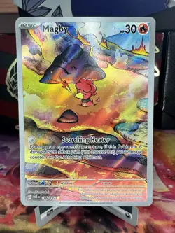 Magby 186/182 Pokemon TCG Scarlet & Violet: Paradox Rift - Image 1