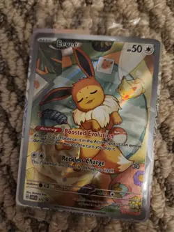 Eevee Pokemon Prismatic Evolutions Promo SVP 173 Sealed! - Image 1