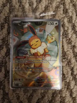 Eevee Pokemon Prismatic Evolutions Promo SVP 173 Sealed! - Image 3