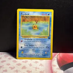 Vintage Pokemon Psyduck WOTC Black Star Promo #20 RAW - Image 1