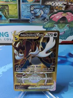 Hisuian Samurott VSTAR 209/189 Secret Rare Pokemon TCG Astral Radiance NM - Image 1