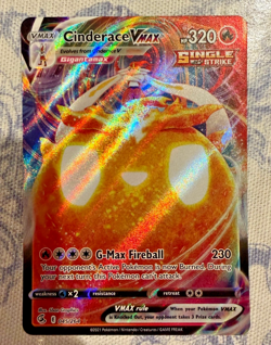 Pokemon TCG - Swsh08: Fusion Strike Holo Cinderace VMAX 045/264 - Image 1