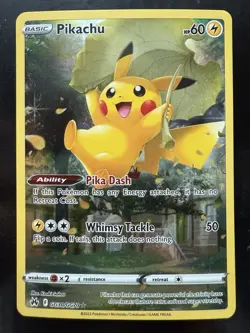 Pokemon Crown Zenith Galarian Gallery Set Of 9 GG26-GG34 Pikachu Complete Art NM - Image 2