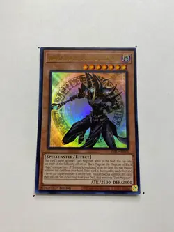 Dark Magician the Magician of Black Magic Ultra Rare INFO-EN006 Yu-Gi-Oh TCG - Image 1