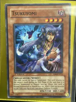 Yugioh! Tsukuyomi SD6-EN011 Common 1st Edition NM - Image 1