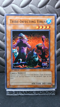 | Yugioh Tribe-Infecting Virus SD4-EN007 1st Common Structure Deck Fury LP 🔥 | - Image 1