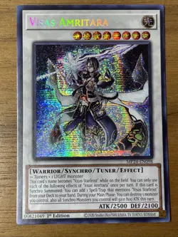 Yu-Gi-Oh - Visas Amritara - MP23-EN098 - Prismatic Secret Rare - Image 1