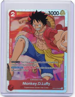Monkey.D.Luffy OP01-024 SR Romance Dawn - One Piece TCG English - Image 1