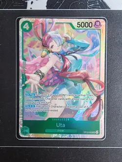 Uta OP13-023 One Piece TCG Carrying On His Will English NM - Image 1