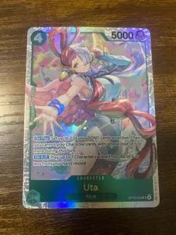 One Piece TCG English OP13-023 Uta SR Foil - Image 1