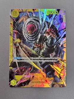 Charlotte Katakuri OP03-123 One Piece Holo Foil TCG Near Mint NM - Image 1