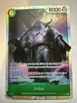 Jinbe SR OP11-031 One Piece TCG English NM OP11 - Image 1