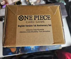 ONE PIECE TCG -1ST ANNIVERSARY SET ENGLISH VERSION BRAND NEW UNOPENED SEALED - Image 1