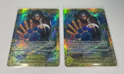 (2x) Bartholomew Kuma SEC OP12-119 Legacy of the Master One Piece English NM - Image 1