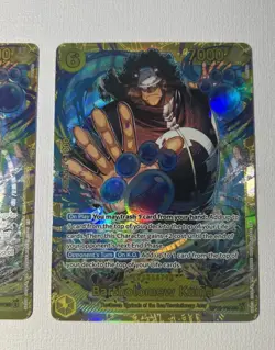 (2x) Bartholomew Kuma SEC OP12-119 Legacy of the Master One Piece English NM - Image 3