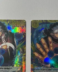 (2x) Bartholomew Kuma SEC OP12-119 Legacy of the Master One Piece English NM - Image 5