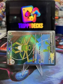 Pokemon TCG Spidops EX 243/198 SV01 Scarlet & Violet Base Set Holo Card NM SIR - Image 2