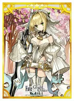 Broccoli Fate Grand Order Saber Nero Claudius Bride Standard Card Sleeves 80ct - Image 2