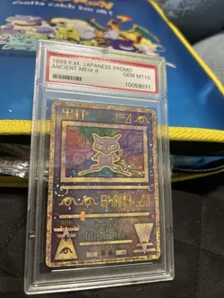 1999 Pokemon Japanese Ancient Mew II Movie Holo GEM MT 10 Promo Card - Image 4