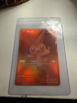 Pokemon TCG Black Bolt White Flare Red Victini Card 171/086-ENGLISH - Image 1