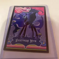 Nightmare Moon #31 of 84 MLP Series 1 Trading Card Enterplay Hasbro 2012 - Image 1