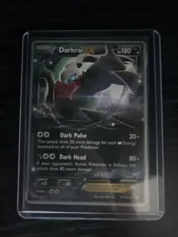 Darkrai EX 74/122 XY Breakpoint Holo 2016 Pokemon TCG Card NM - Image 1