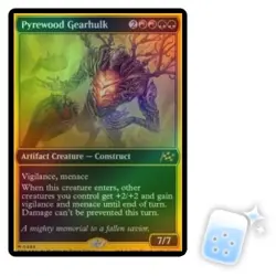 FOIL PYREWOOD GEARHULK (FIRST-PLACE FOIL) Aetherdrift DFT Magic MTG MINT CARD - Image 1