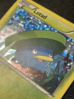 Lotad 2015 McDonalds Collection Pokemon Card 2 / 12 Holo Foil Shatterfoil HP - Image 4